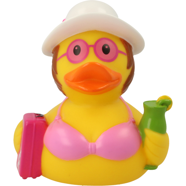 LILALU - SHARE HAPPINESS - Holiday Female Rubber Duck - design by LILALU