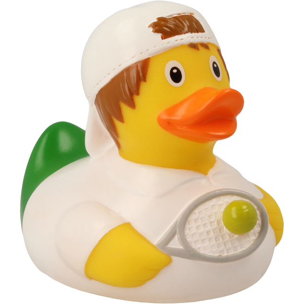 LILALU rubber duck tennis player right half