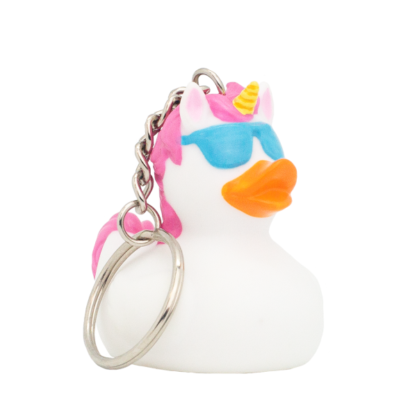 Keychain Cool Unicorn Duck