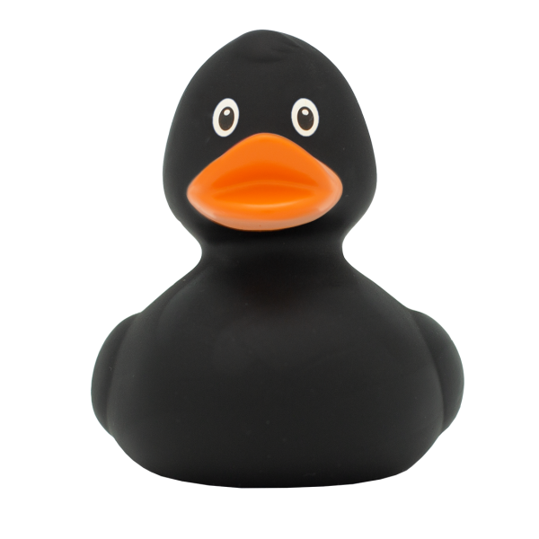 LILALU rubber duck black