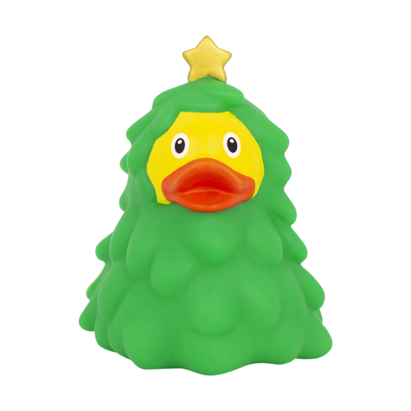 Weihnachtsbaum Ente, grün