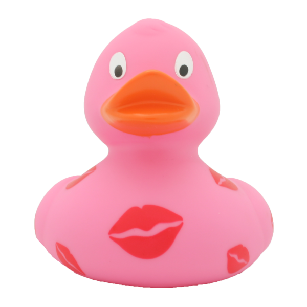 Duck with kisses