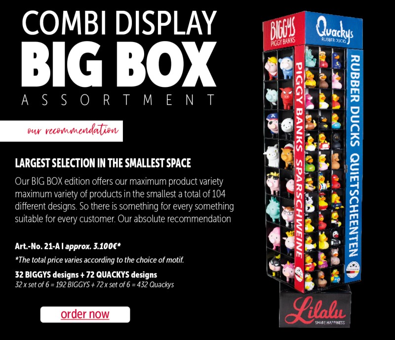 COMBI DISPLAY BIG BOX OFFER - our recommendation