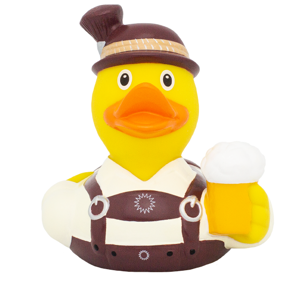 Trachten Mann Ente