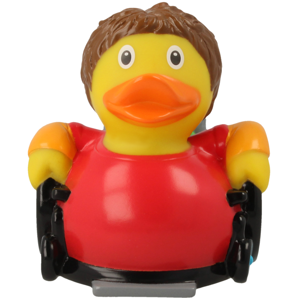 LILALU - SHARE HAPPINESS - Wheelchair Rubber Duck - design by LILALU