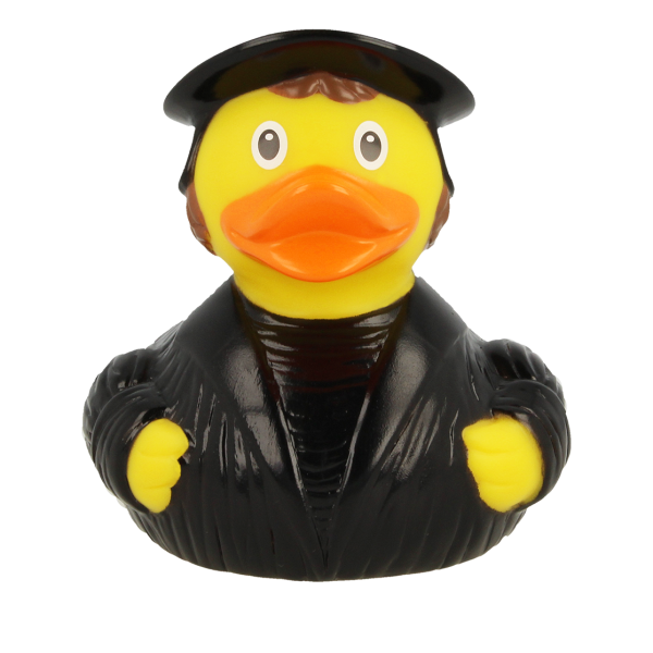 LILALU rubber duck Luther frontal view