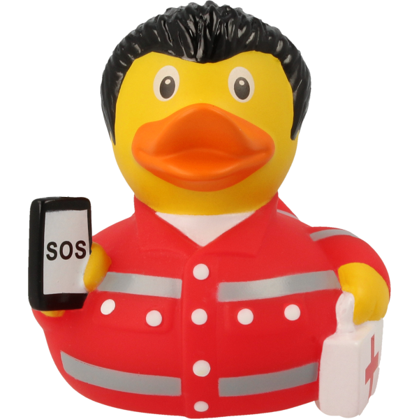 LILALU rubber duck paramedic frontal view