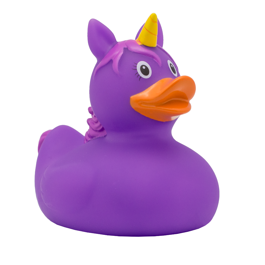 LILALU - SHARE HAPPINESS - Unicorn rubber duck purple - design by LILALU