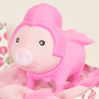 LILALU BIGGYS Sparschwein Pink Star in einer Geschenkbox