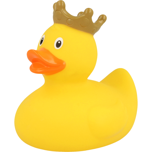 Duck with a crown, yellow | Royal Ducks | Rubber Ducks | LILALU