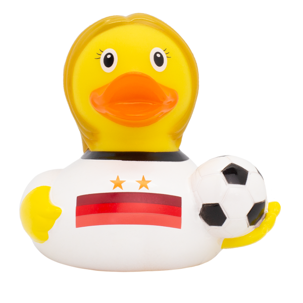 Football player duck, female