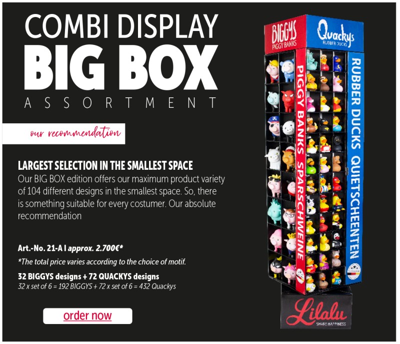 COMBI DISPLAY BIG BOX OFFER - our recommendation