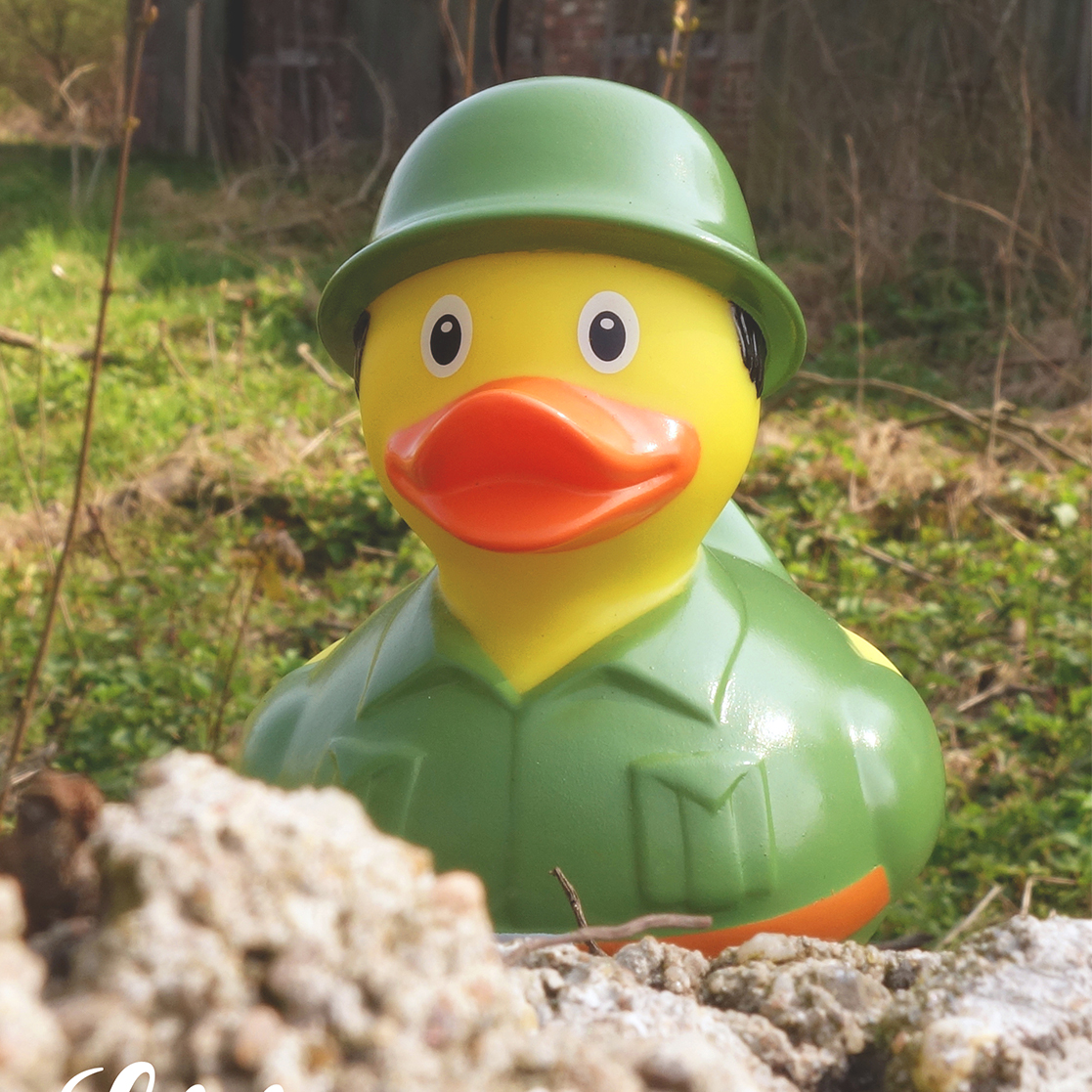 Soldier Rubber Duck By Lilalu