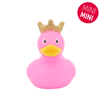 Mini Ente mit Krone, rosé
