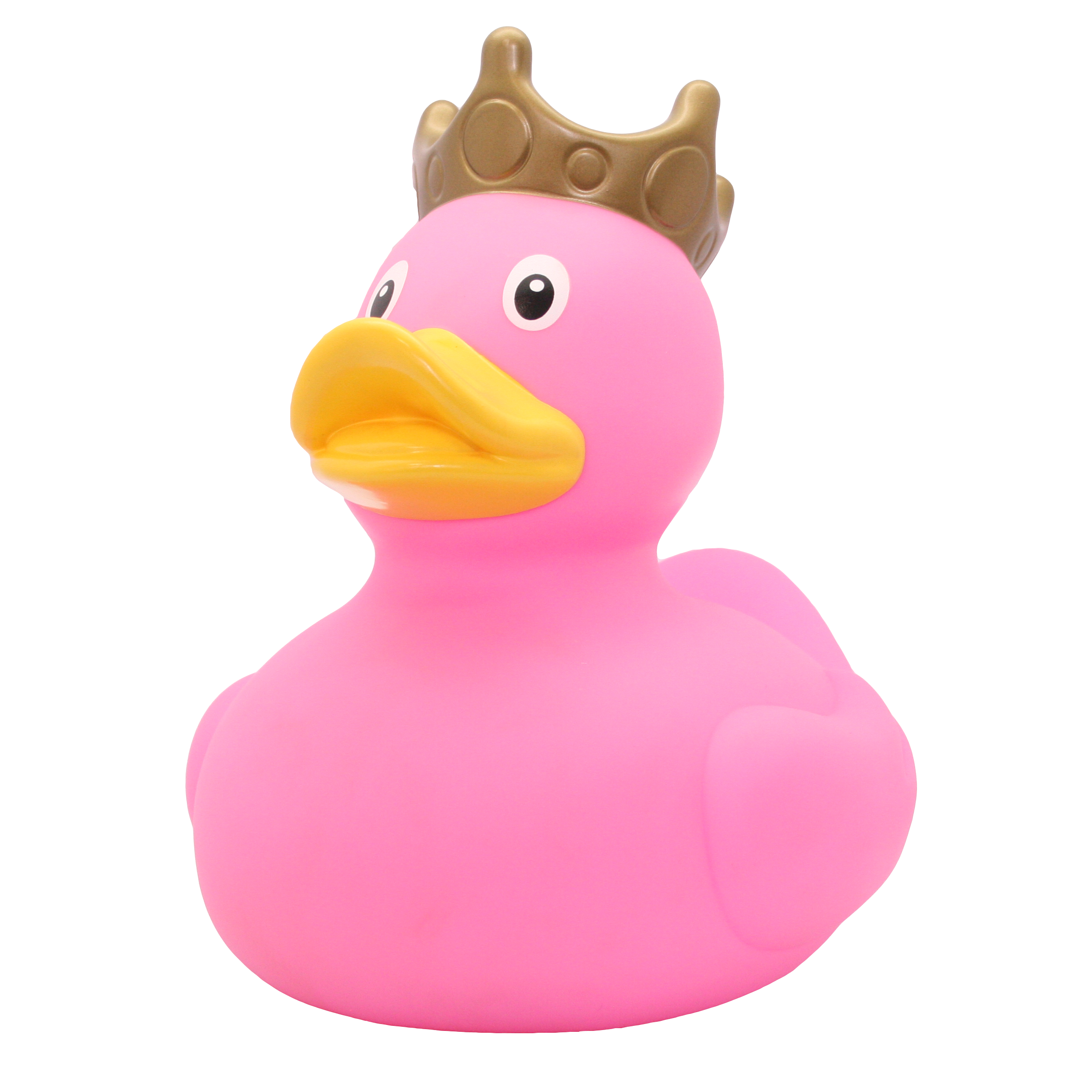 XXL Ente pink mit Krone, Mini, XXL und Schlüsselanhänger Enten, Quietscheenten