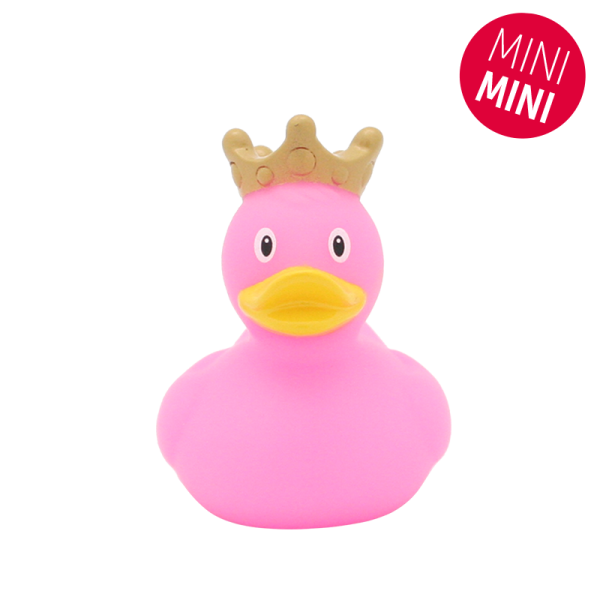 Mini Pink Duck with Crown