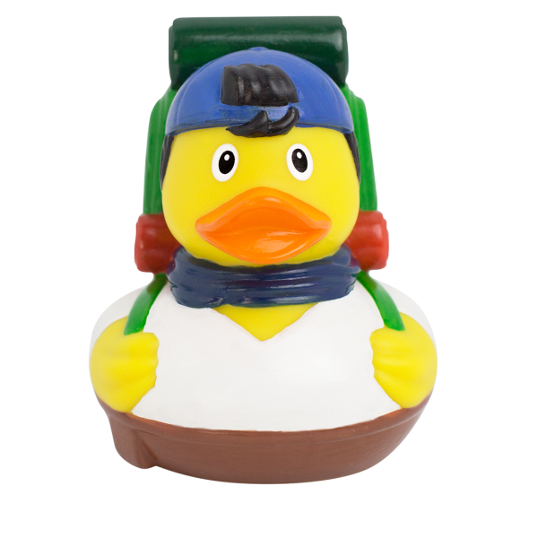 LILALU rubber duck Backpacker frontal view