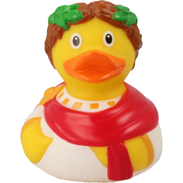 LILALU - SHARE HAPPINESS - Caesar Rubber Duck - design by LILALU
